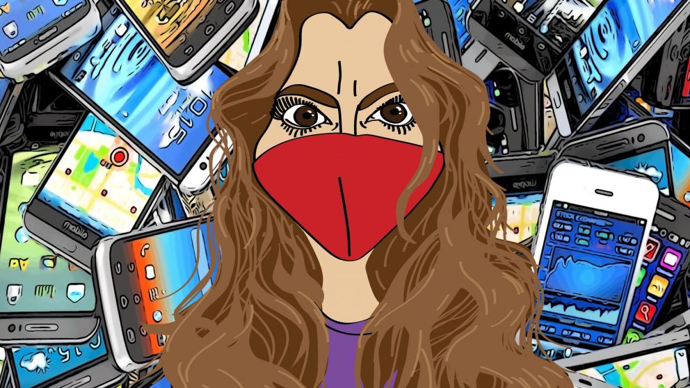 La chica urbana (en cuarentena): Enredados sociales. (Ilustración Paula Rodríguez @SrPau en Instagram)