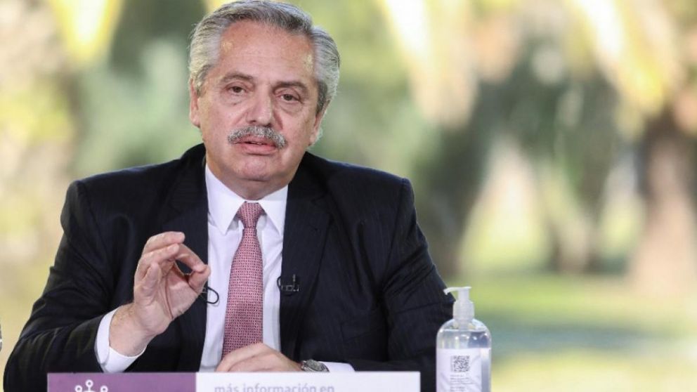 Alberto Fernández por videoconferencia al FMI: "No vamos a negociar ningún ajuste".