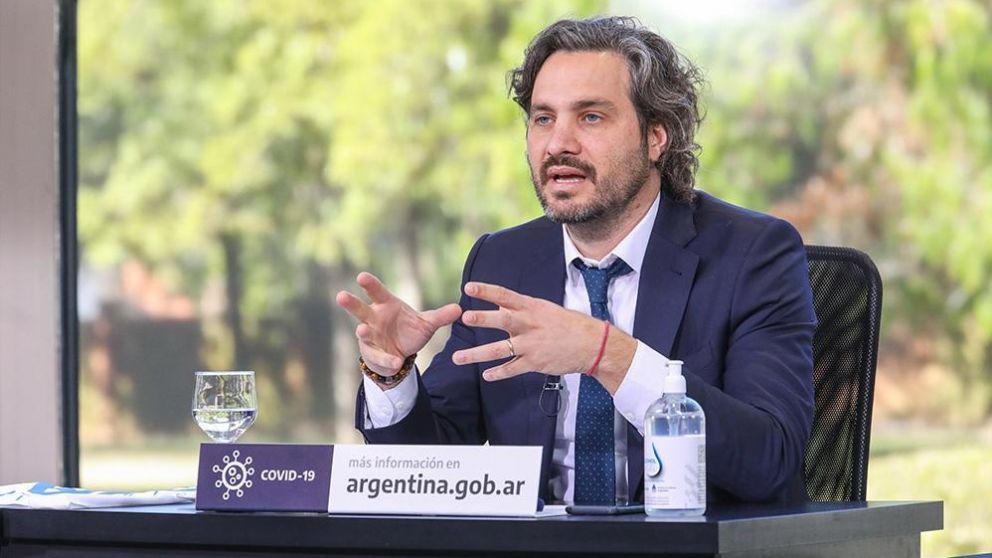 El jefe de Gabinete, Santiago Cafiero (Archivo).