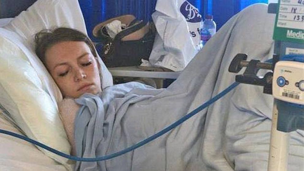 La mujer se había olvidado puesto el tampón por 5 días