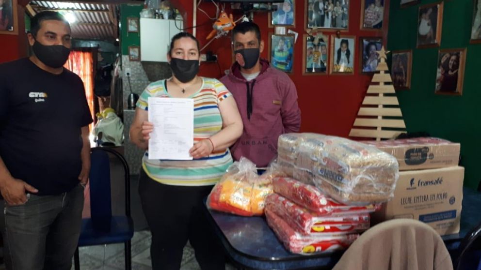 Yésica remarcó la necesidad de colaboraciones para poder brindar todos los días un plato de comida.