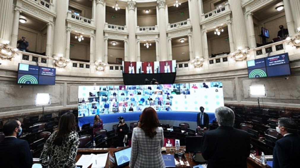 La sesión especial en el Senado fue convocada por Cristina Fernández de Kirchner para este jueves a la tarde (Télam/Archivo).