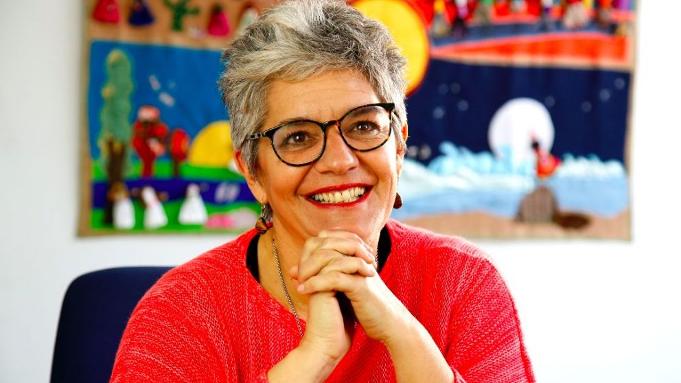 Cecilia Merch�n,�secretaria de Pol�ticas de Igualdad y Diversidad del� Ministerio de las Mujeres, G�neros y Diversidad