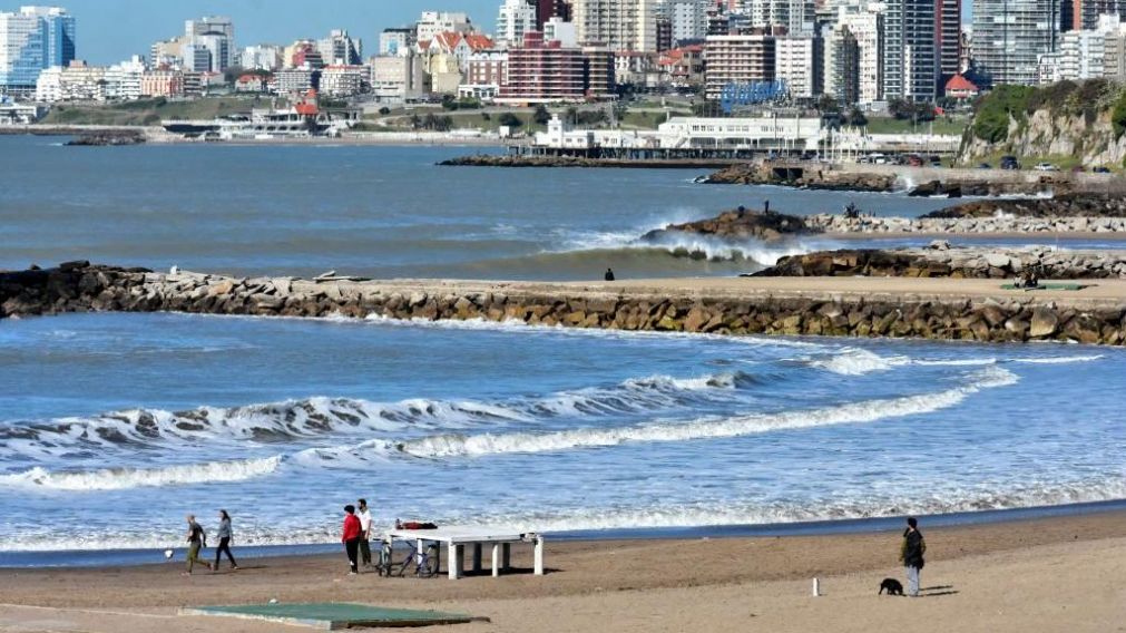 Una temporada atípica en Mar del Plata (gentileza La Capital).