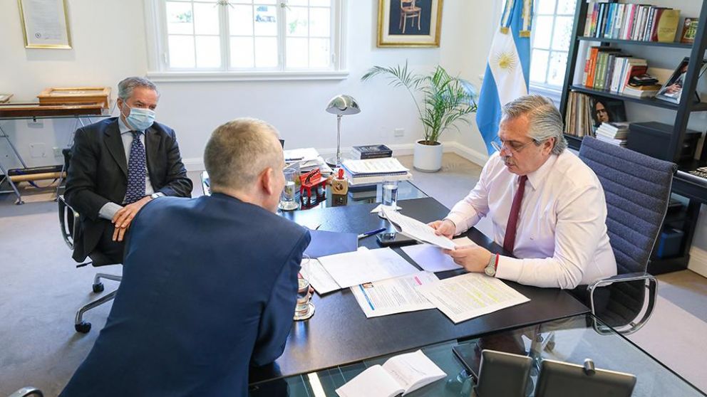 Acuerdo con el FMI: Alberto Fern�ndez recibi� el apoyo del primer ministro de los Pa�ses Bajos.