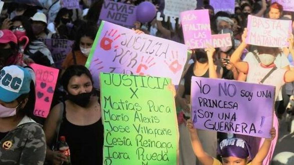 Organizaciones feministas rechazaron la ley jujeña sobre desaparición de mujeres y diversidades.