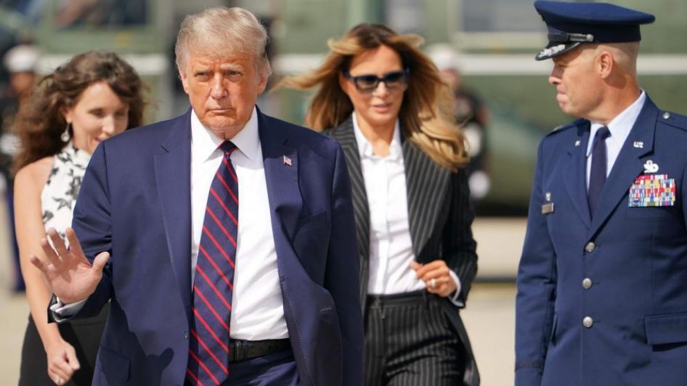 Preocupaci�n mundial por la salud de Donald Trump (Twitter).