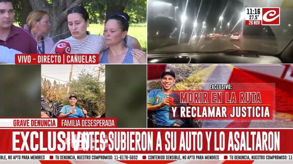 Los hermanos y la mam� de la v�ctima reclaman que el conductor de la camioneta est� preso.