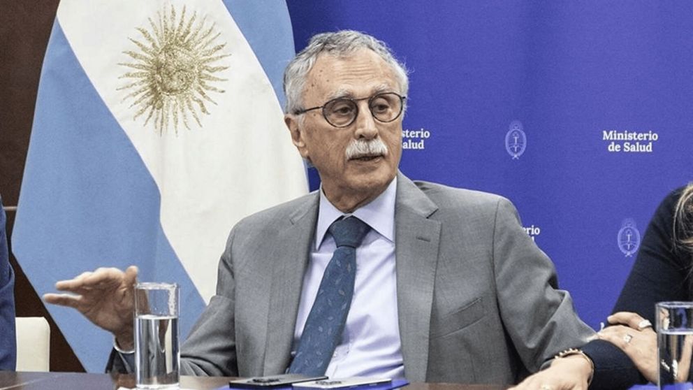 El ministro de Salud de la Nación, Mario Lugones.