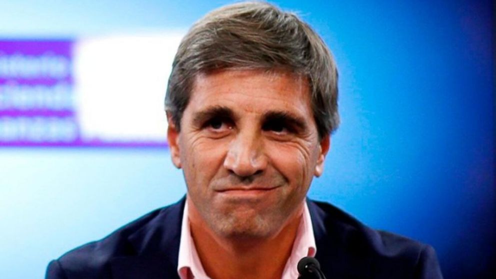 El ministro de Economía de la Nación, Luis Caputo.