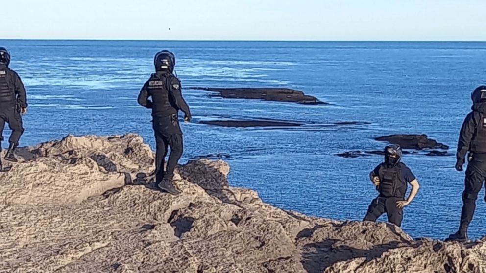 La víctima habría estado a punto de ser arrojada al mar (Gentileza Diario Jornada).