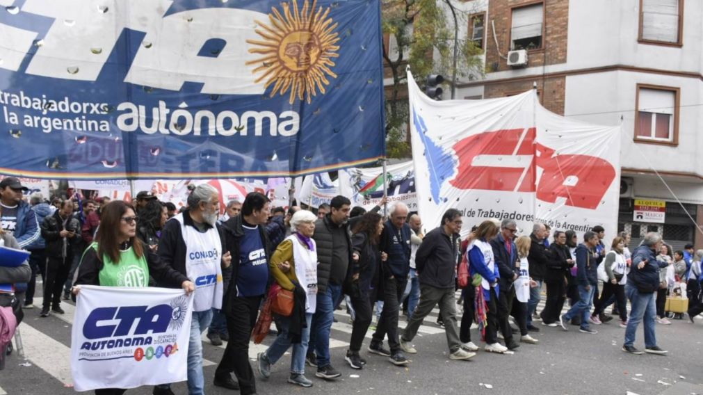 Las dos CTA se movilizarán este miércoles 26 de noviembre.