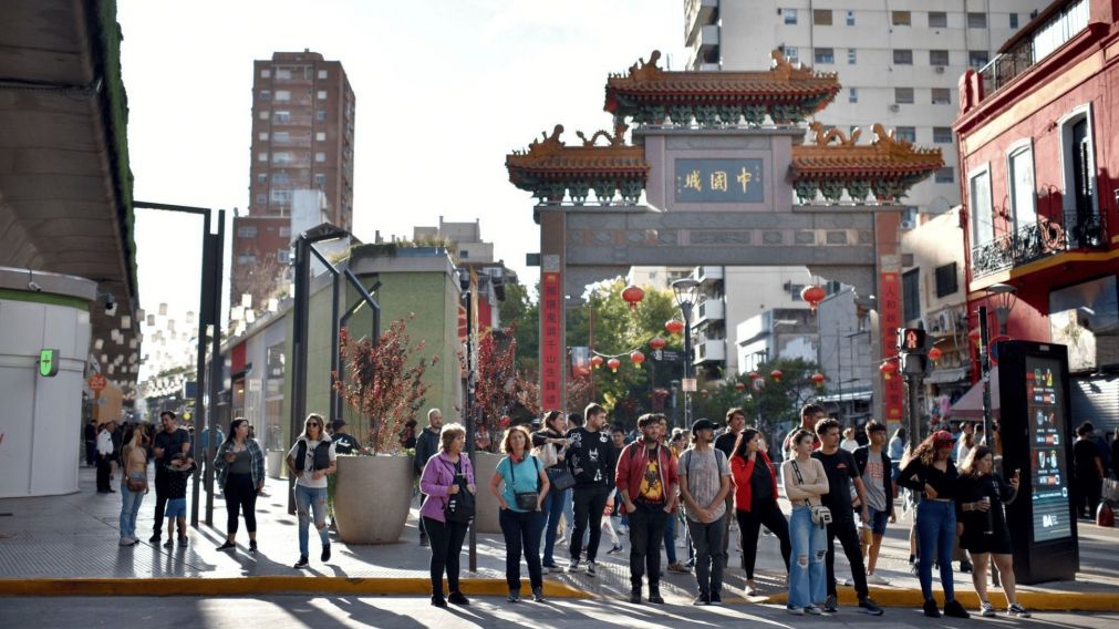 El Barrio Chino se encuentra en la zona de Belgrano.