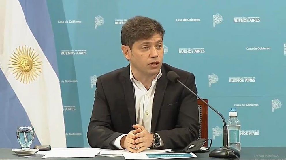 Axel Kicillof y plan pedagógico: "No hay que exponer a los chicos a riesgo, ni a contagios".