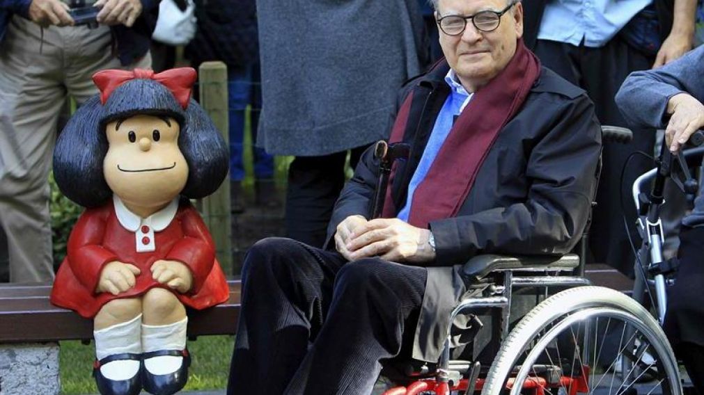 Murió Quino, el "papá" de Mafalda. (Archivo)