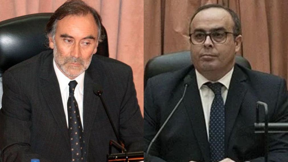 Los jueces Leopoldo Bruglia y Pablo Bertuzzi intentan revalidar los traslados que les revocó el Senado.