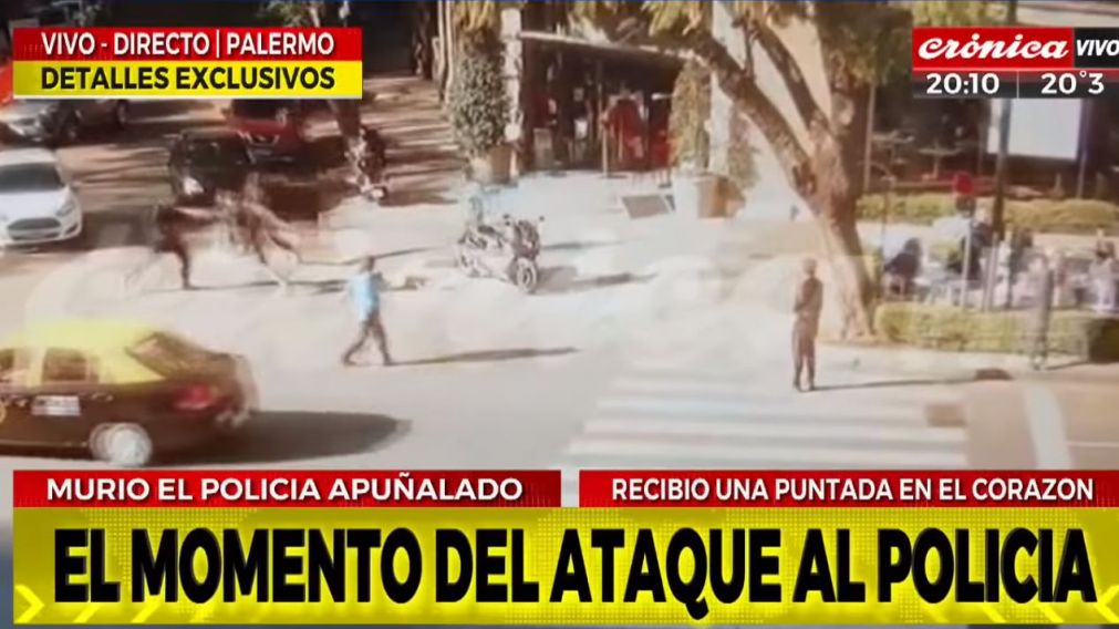 Momento de la agresión (Crónica HD).