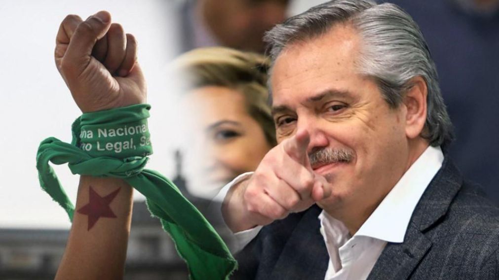 Alberto Fernández aseguró que durante su gobierno buscarán sancionar la ley.