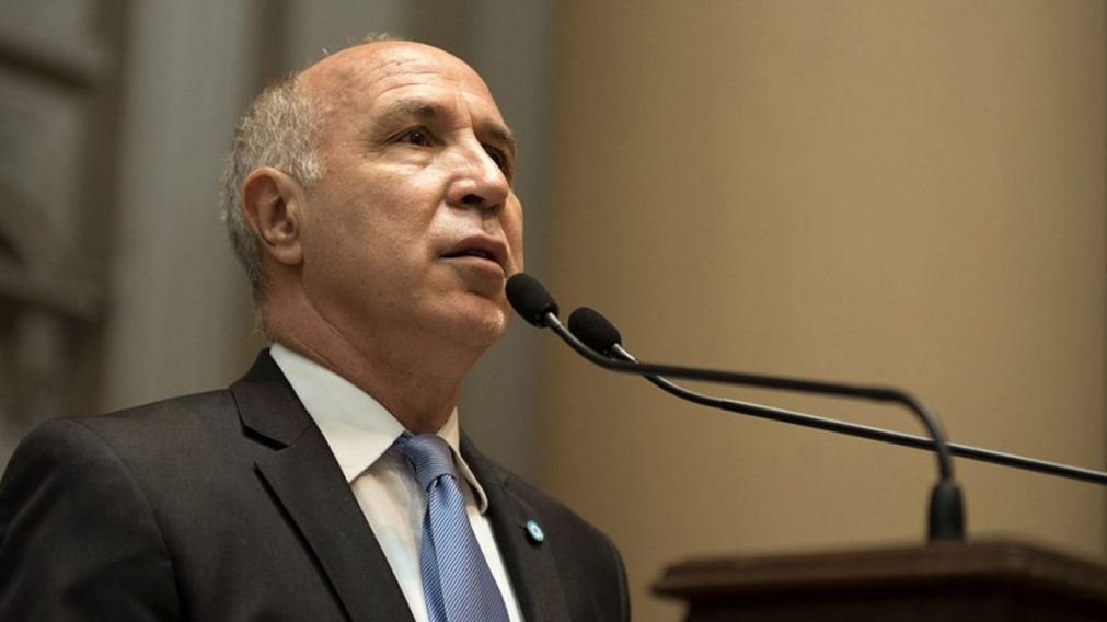 Ricardo Lorenzetti sufrió una protesta en la puerta de su casa (Gentileza: Aire de Santa Fe)