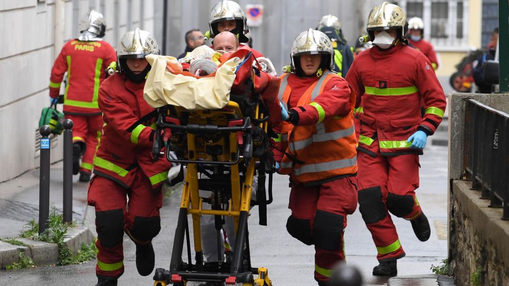 Hubo varios heridos en París (Télam).