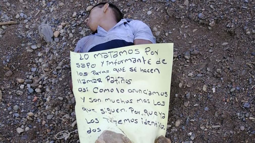 Los guerrilleros amenazan a sus rivales a través de la redes sociales.