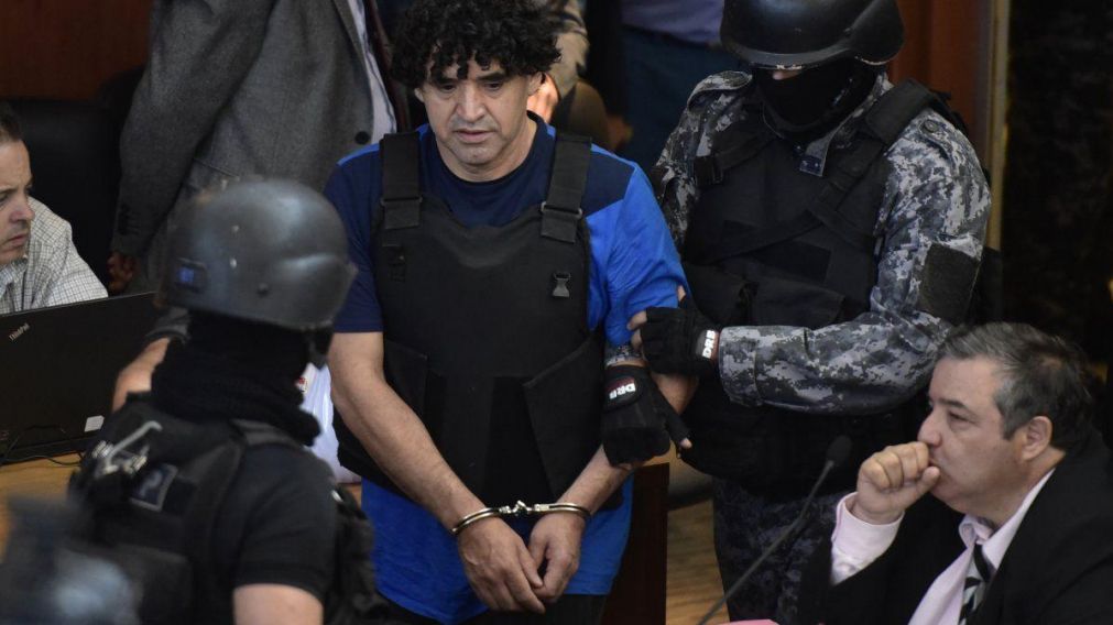 Ariel Máximo "Viejo" Cantero, ex líder de "Los Monos", beneficiado con la libertad condicional.