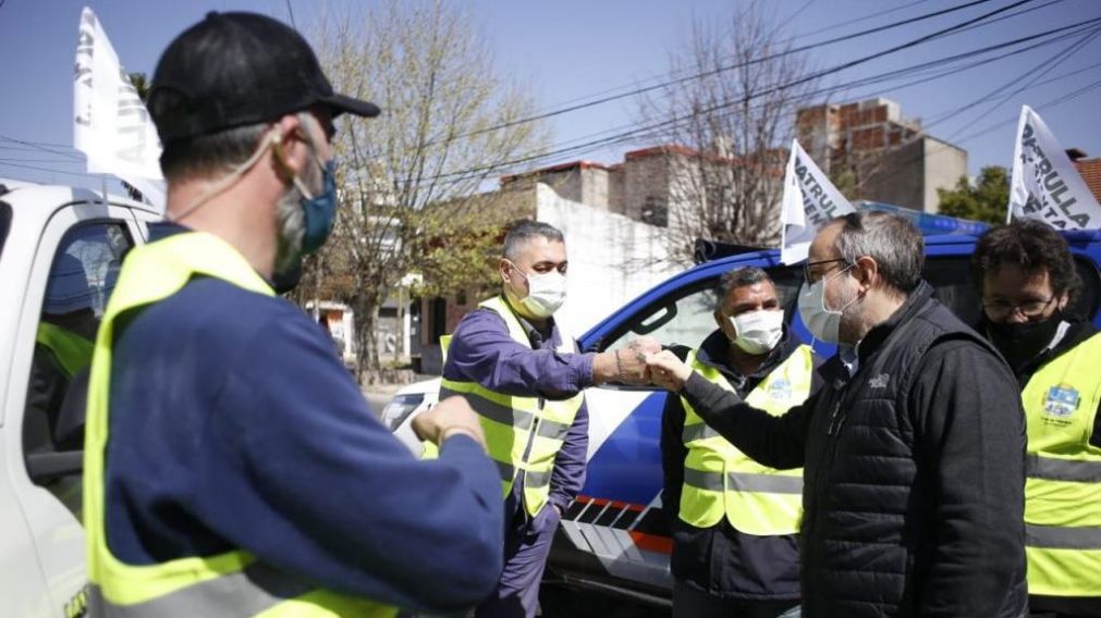 El intendente Diego Valenzuela presentó el plan para favorecer el medio ambiente.