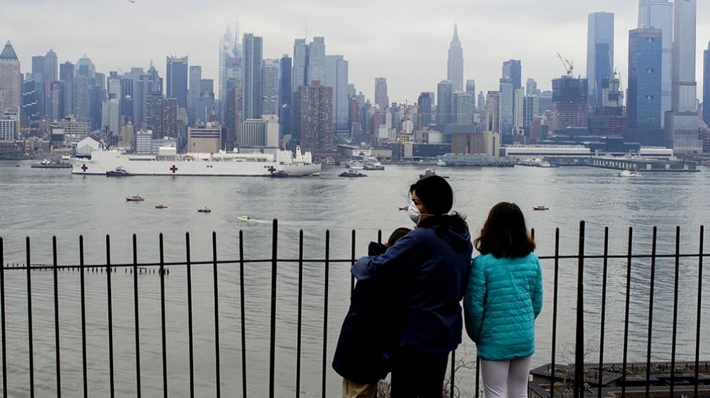 El estado de Nueva York es el que m�s muertes por coronavirus acumula: 33.000 (T�lam/Archivo).