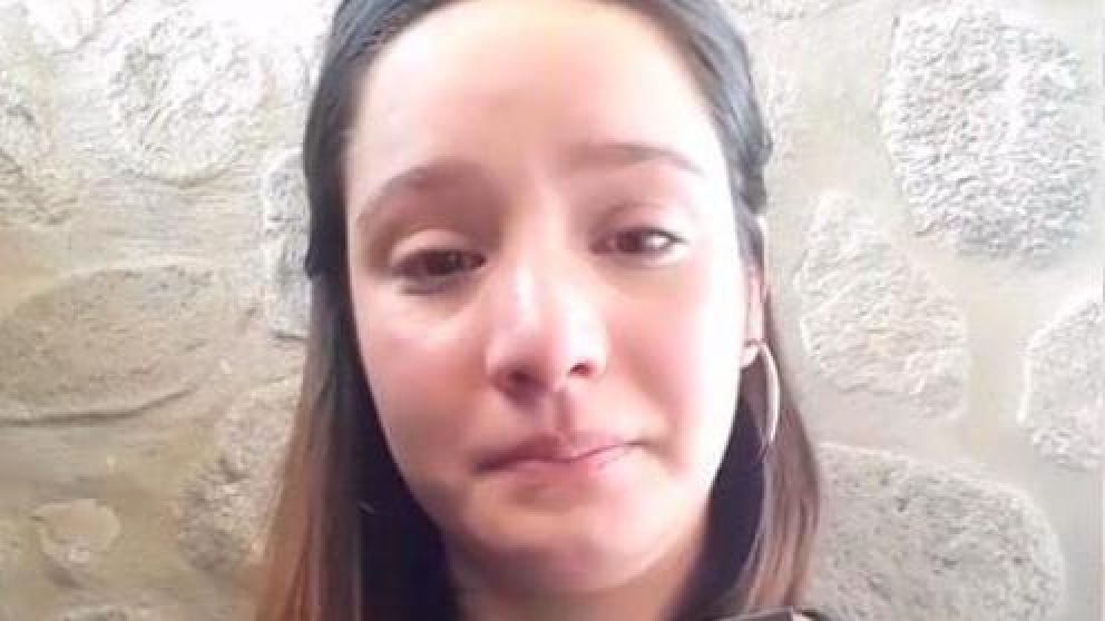 "Les vengo a contar mi historia porque la Justicia no me escuchó", dijo la chica.