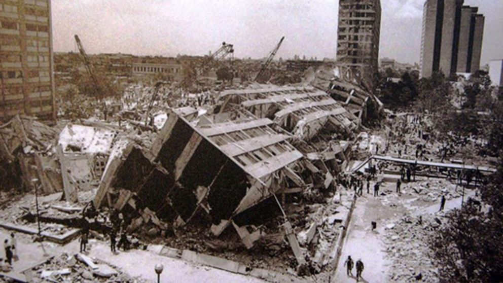 El terremoto que tuvo lugar en México un día como hoy, pero de 1985, tuvo una escala de 8,1 en la medición de Richter.