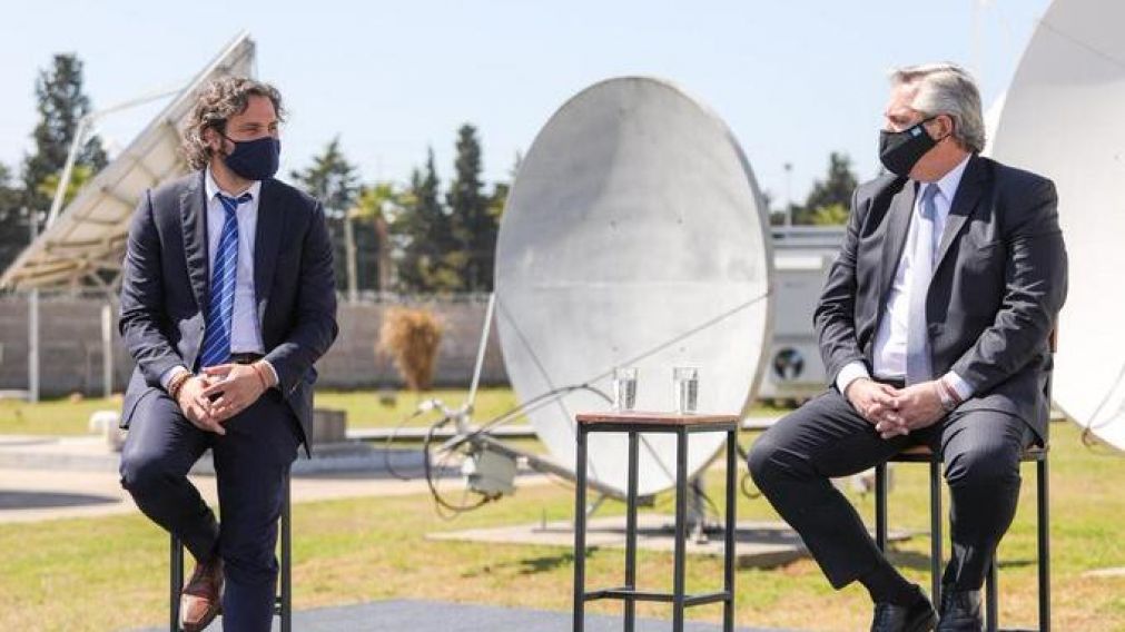 Cafiero sobre Arsat: "Es la Argentina que viene, que exporta valor agregado".