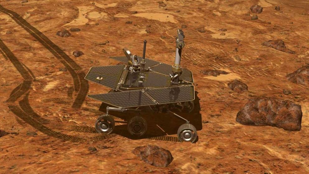 La sonda llevaba recorridos 45,16 kilómetros en la superficie del planeta Marte.