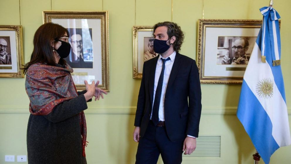 El jefe de Gabinete de la Nación, Santiago Cafiero, se reunió con el gabinete de Planificación Urbana y Hábitat.