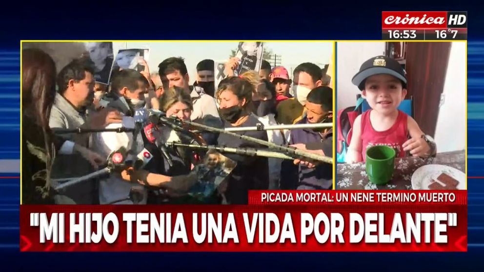 “¿Quién me lo devuelve? Tenía toda la vida por delante", dijo su mamá entre llantos