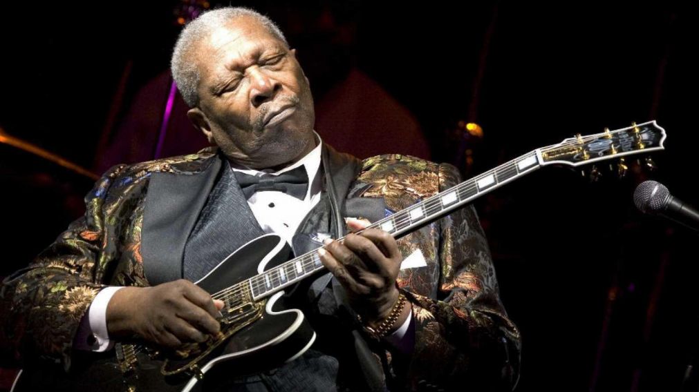 B.B. King, el rey del blues.