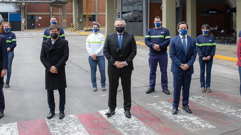 Alberto Fernández hizo anuncios económicos y habló sobre el reclamo de la Policía bonaerense (Captura de pantalla).
