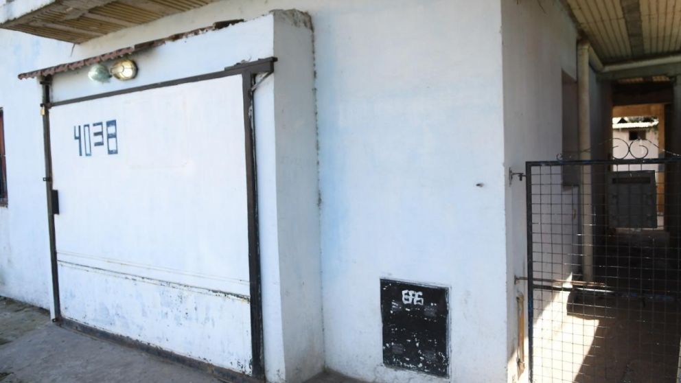 La vivienda donde encontraron muerta a Ludmila. (Rubén Paredes/Crónica)