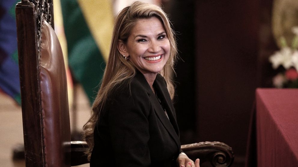 Jeanine Áñez celebró que Evo Morales no pueda participar de las próximas elecciones en Bolivia (Télam/Archivo).