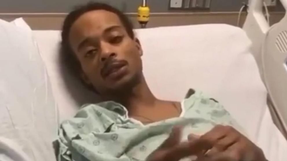 El joven baleado por espalda por un policía, grabó un video con un lindo mensaje pero no se refirió a su caso. (Captura video)