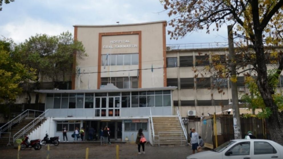 Martín Andrés Tejeda Alegre se encuentra internado en grave estado en este centro asistencial.