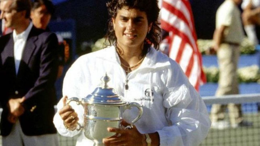 Gabriela Sabatini venció en la final a Steffi Graff.