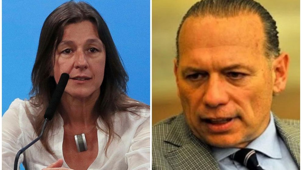 Sabina Frederic y Sergio Berni acercan posturas.