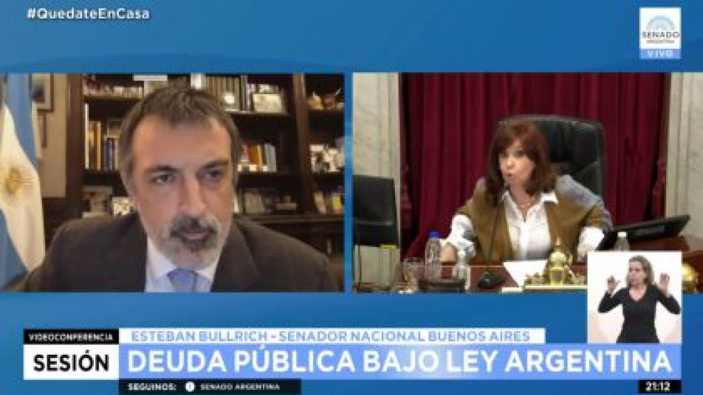 Senado: sesi�n por videoconferencia con varias pol�micas