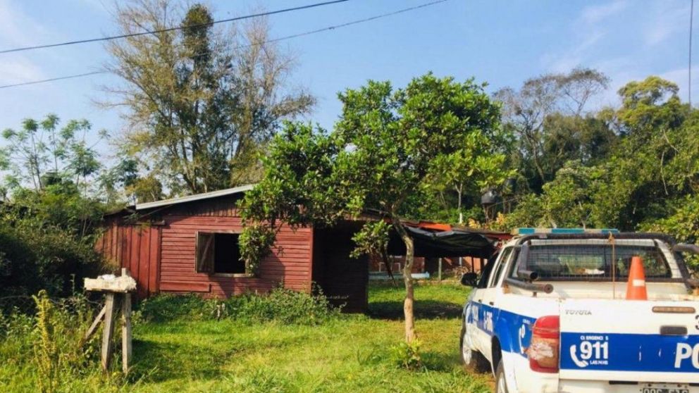 La vivienda donde encontraron el cuerpo del menor sin vida.
