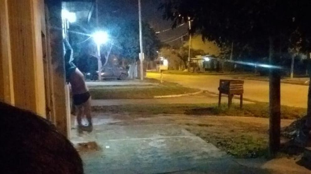 El delincuente de 31 años no pudo darse a la fuga.