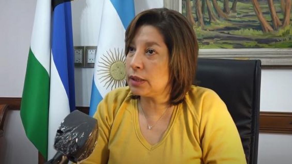 Arabela Carreras, gobernadora de R�o Negro, habl� sobre la toma de terrenos en Villa Mascardi (Captura de pantalla).
