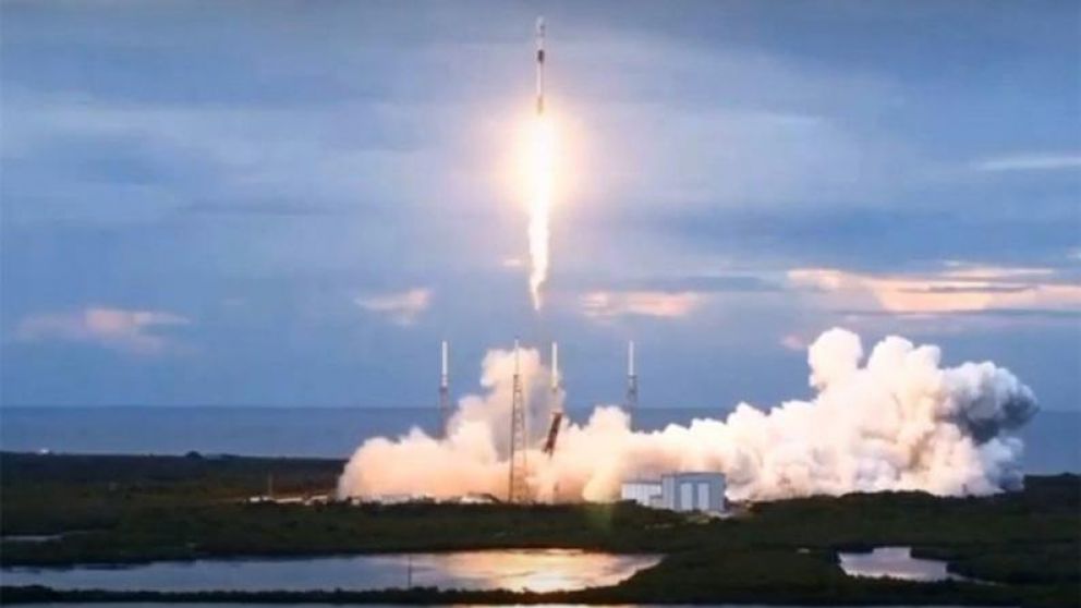 La estación de Tierra del Fuego fue la primera del país en contactar con el satélite Saocom 1B.