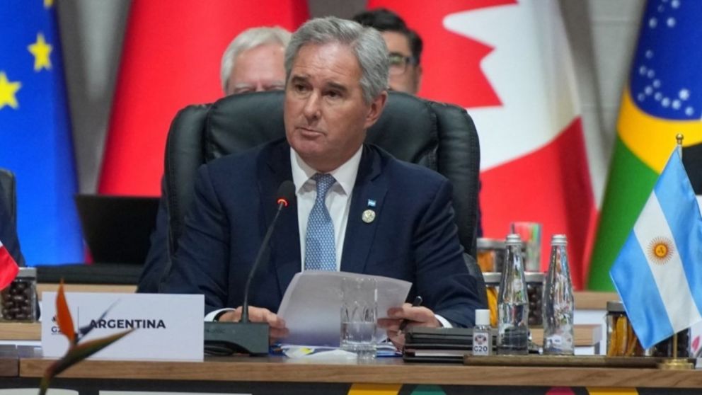 El Gobierno de Javier Milei inform� que no acompa�ar� el documento final elaborado por los pa�ses que integran la cumbre del G20, que se lleva a cabo en Sud�frica.