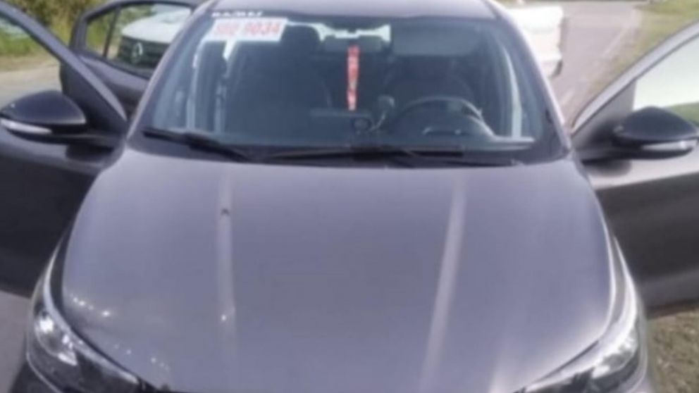 Este es el coche robado por los malvivientes.