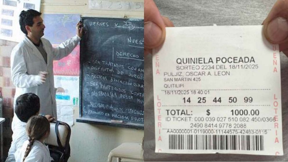 Docente ganó una fortuna en la Quiniela gracias a una jugada especial que viene siguiendo hace años (Imagen ilustrativa).
